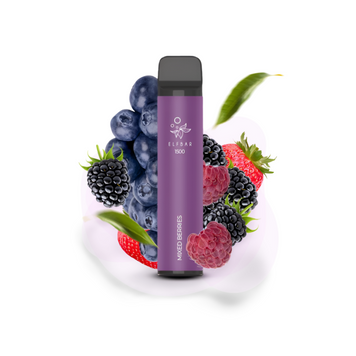 Elf Bar 1500 Mixed Berries (Мікс Ягід) Одноразова електронна сигарета 700024 фото