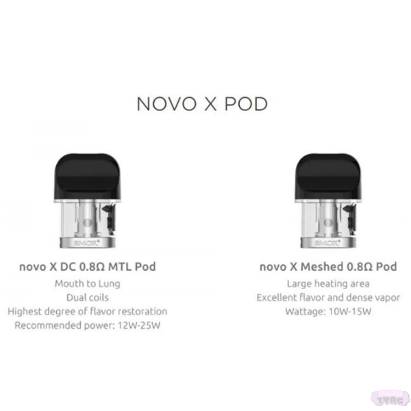 Сменный Картридж Smok Novo X, 2 Мл (Original) 910182 фото