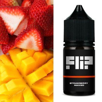 Рідина Flip Salt Strawberry Mango (Полуниця Манго) - 30Мл/50Мг 459361 фото