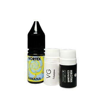 Набор для самозамеса Vortex Banana, 10 Мл\50 Мг 430081 фото