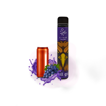 Elf Bar Lux 1500 Grape Energy (Виноградный Энергетик) Одноразовая электронная сигарета 700039 фото