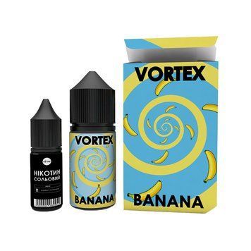 Набор для самозамеса Vortex Banana, 30 Мл\25 Мг 430083 фото