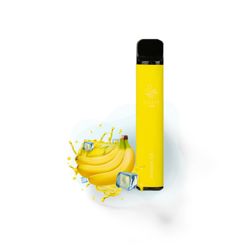 Elf Bar 1500 Banana Ice (Банан Лед) Одноразовая электронная сигарета 700029 фото