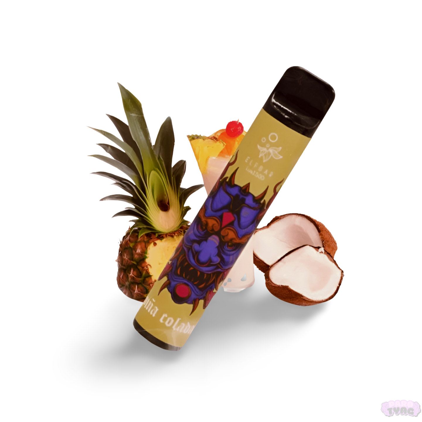 Elf Bar Lux 1500 Coconut Melon (Кокос Диня) Одноразова електронна ...