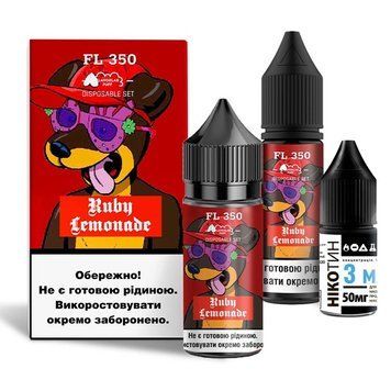 Набір для самозамісу Flavorlab Fl350 Ruby Lemonade, 30 Мл 310027 фото