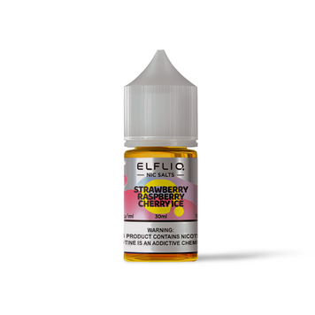 Жидкость Elfliq Strawberry Raspberry Cherry Ice 30Ml/50Mg (Original) 589486 фото