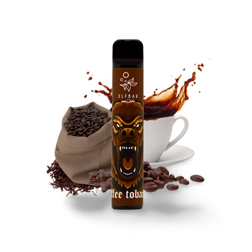 Elf Bar Lux 1500 Coffee Tobacco (Кофе Табак) Одноразовая электронная сигарета 700044 фото