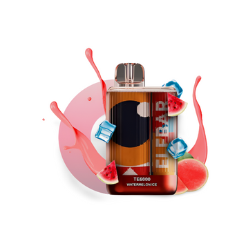 Elf Bar TE6000 Watermelon Ice (Арбуз Лед) Одноразовая электронная сигарета 940019 фото