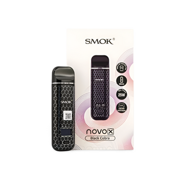 Стартовий Набір Smok Novo X (Original) - Black Cobra 264682 фото