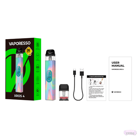 Стартовий набір Vaporesso XROS 4 Pod Kit 1000 mAh (Original) - Lilac Purple 914992 фото