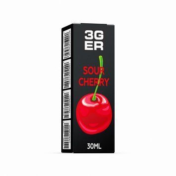 Рідина 3GER Sour Cherry (зі смаком кислої вишні) 656796 фото