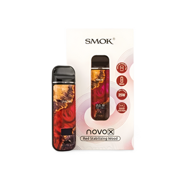 Стартовий Набір Smok Novo X (Original) - Black Stabilizing Wood 264682 фото