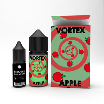 Набор для самозамеса Vortex Apple, 30 Мл\25 Мг 430101 фото