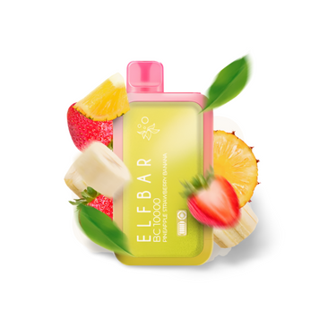 Elf Bar RAYA D1 13000 Watermelon Ice (Ананас, Клубника, Банан) Одноразовая электронная сигарета 741022 фото