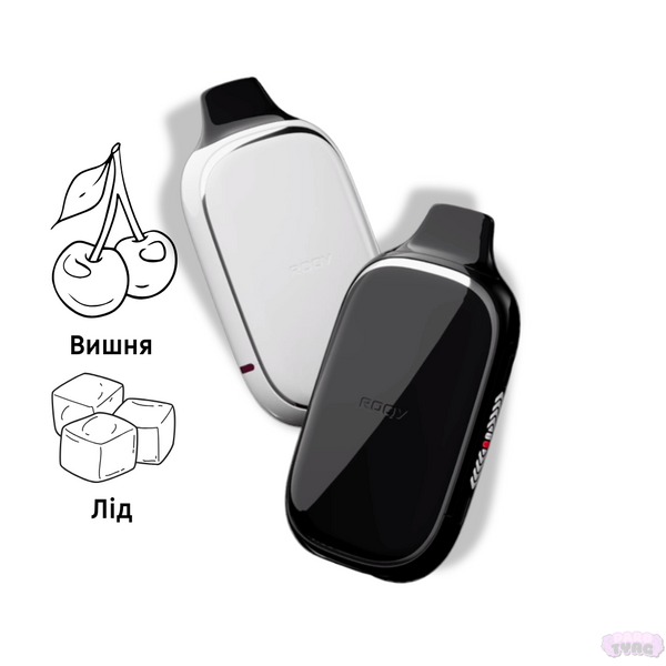 Flonq ROQY 40000 Cherry Ice (Вишня Лёд) - Одноразовая Электронная Сигарета 720045 фото
