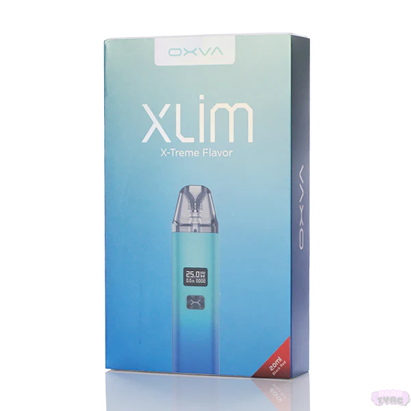 Стартовий Набір Oxva Xlim V2 (Original) - Shiny Silver Black 659565 фото