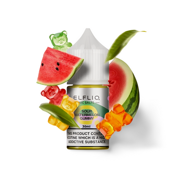 Жидкость Elf Liq Sour Watermelon Gummy 30ml (Original) (Кислі Кавунні Медведики) 511763 фото