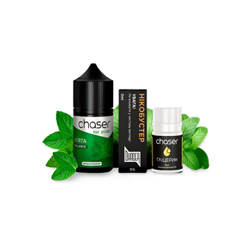 Набір для самозамісу Chaser For Pods Mint, 30ml/50mg 403691 фото