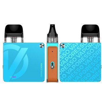 Стартовый Набор Vaporesso Xros 3 Nano (Original) - Bondi Blue 365288 фото