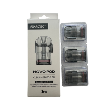 Сменный Картридж Smok Novo Pod Clear (Original) - Meshed 0.8 Ом 059718 фото
